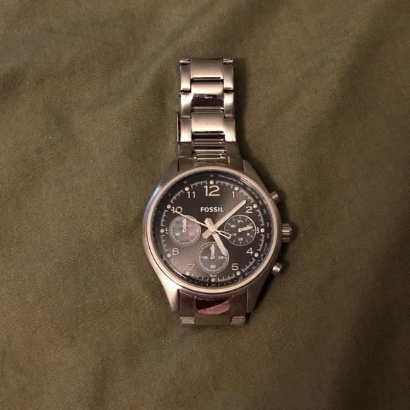 Fossil stainless steel chronograph watch - Picture 1 of 2